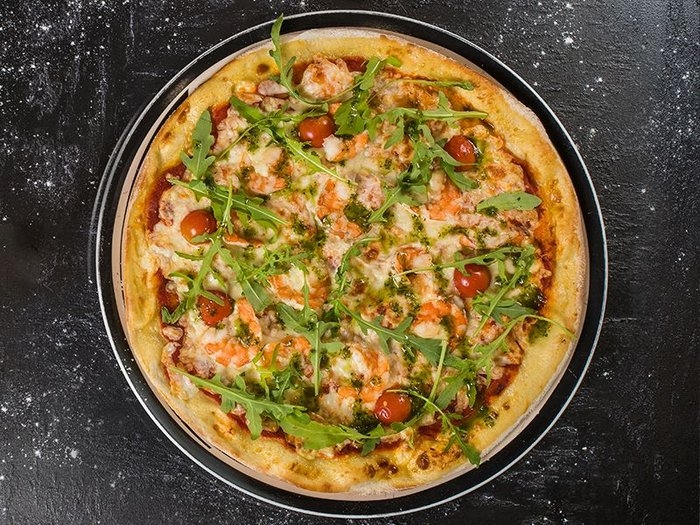 Цезарь с креветками